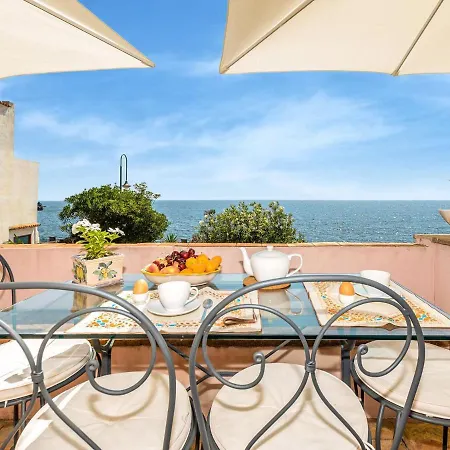 Ancient Overlooking The Sea With Garden * Santa Tecla